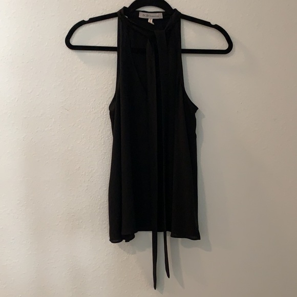 BCBG Tie Front Tank - Picture 3 of 5